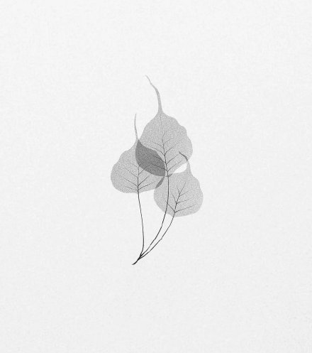 36组黑灰点刺小图纹身图片欣赏