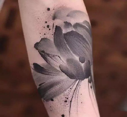 水墨纹身 18款中国风的水墨纹身作品图案