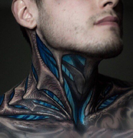 9款欧美逼真的立体写实纹身图案