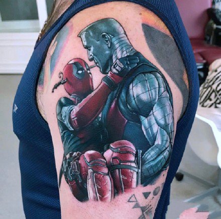 人物肖像纹身 9张逼真的人物写实纹身图案