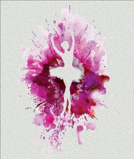 27款漂亮的水彩色素材纹身手稿图案