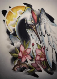 一组传统的纹身手稿图片欣赏