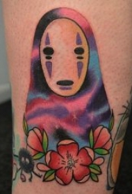 无脸男图案   神秘而又不失柔情的宫崎骏动漫无脸男纹身图案缩略频道推荐图