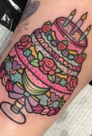 食物纹身  多款创意而又可爱的食物纹身图案