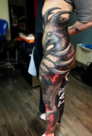 9款欧美逼真的立体写实纹身图案