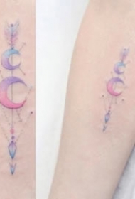 女士小清新纹身 女生适合的小巧精致的少女系小清新纹身图片