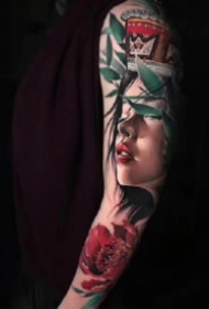 欧美炫彩风格的一组写实纹身图片缩略频道推荐图