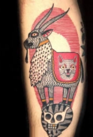 纹身另类图 另类个性风格的school创意图片