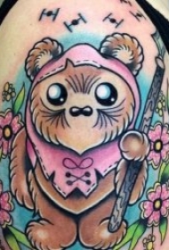 纹身可爱的图案  多款色调明亮的可爱纹身图案