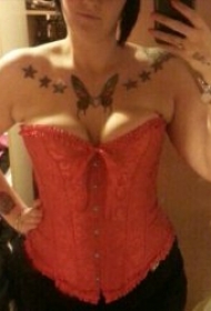 蝴蝶纹身图案 12款漂亮且梦幻的蝴蝶纹身图案