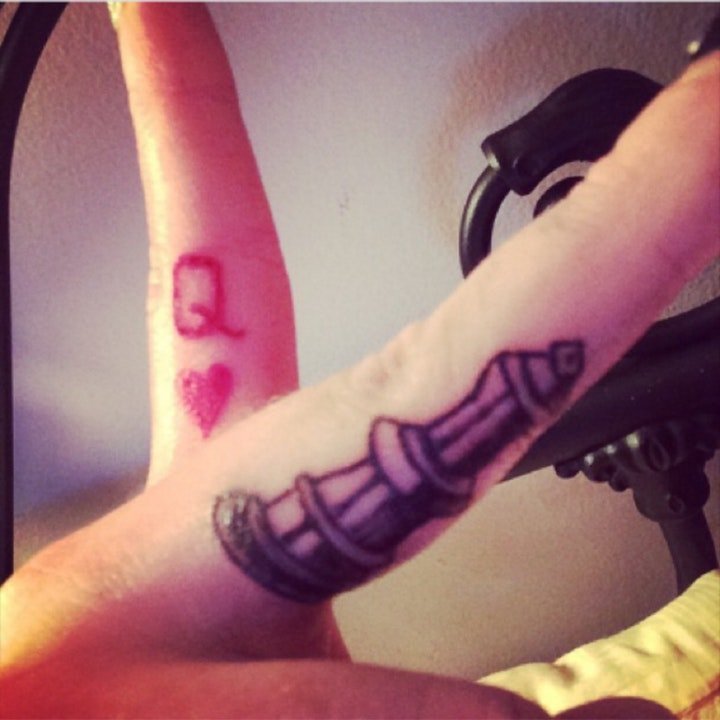 纹身有趣的图案  技艺精湛的棋类纹身图案