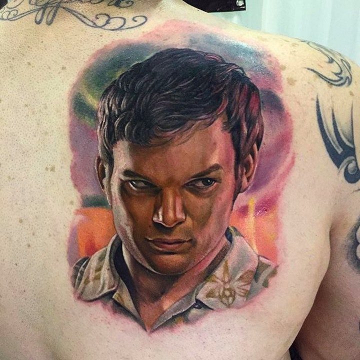 人物肖像纹身   炫酷而又个性的人物肖像纹身图案