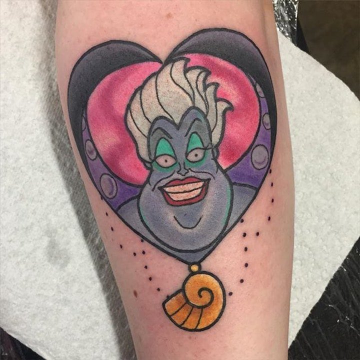 迪士尼卡通人物图片   可爱而又卡通的人物纹身图案