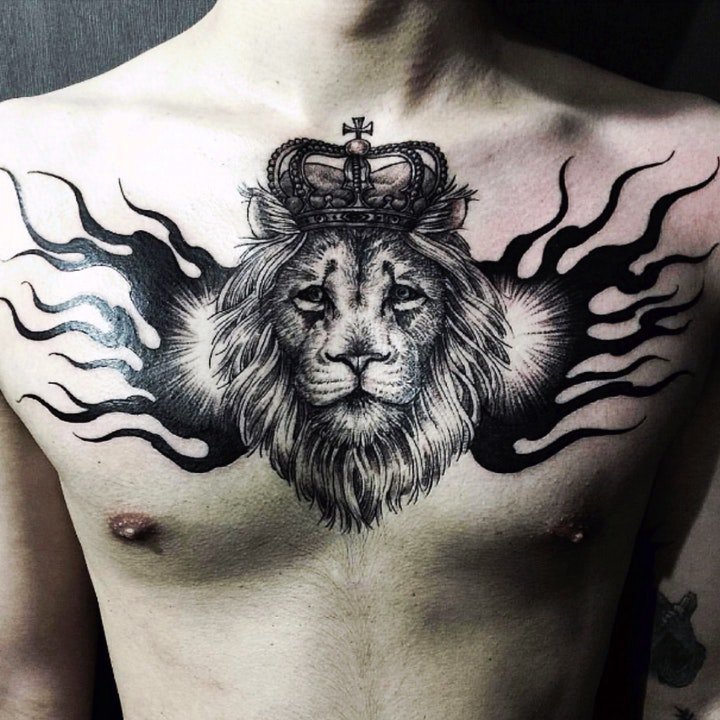 皇冠纹身图  高贵而又耀眼夺目的皇冠纹身图案