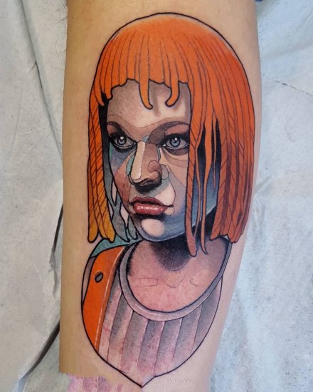 创意彩色纹身 9张彩色好看的创意手臂纹身图片