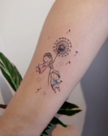 治愈系的18张小清新纹身刺青图案