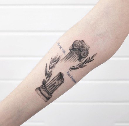 治愈系的18张小清新纹身刺青图案