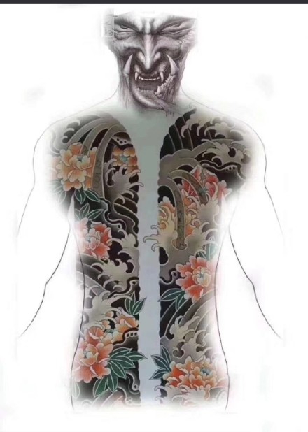 一组传统纹身的效果图片欣赏