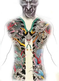 一组传统纹身的效果图片欣赏