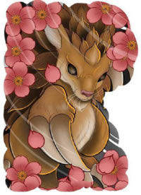 27款新传统的半胛彩色创意纹身手稿图片