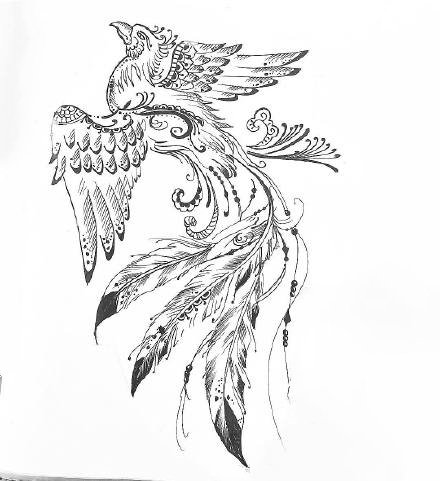 个性的一组动物创意纹身手稿欣赏