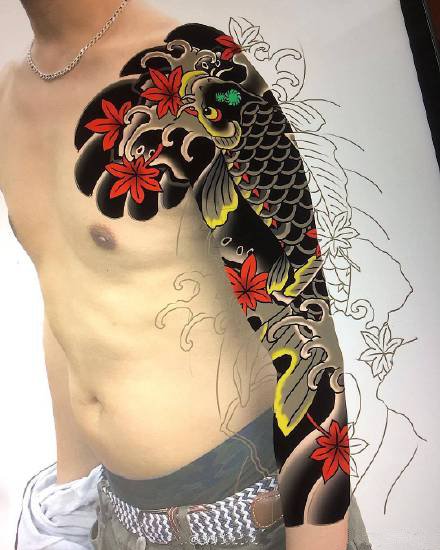 9款花臂纹身的效果图片参考