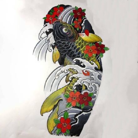 9款花臂纹身的效果图片参考