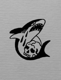 33款oldschool的小黑灰纹身图片手稿