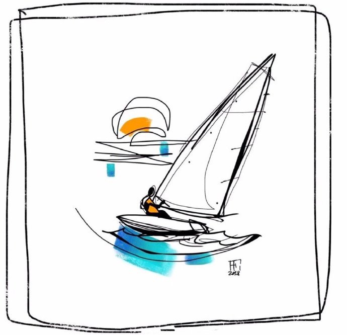 23款创意的线条速写纹身手稿图片