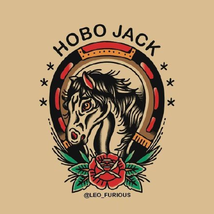 40款oldschool彩色小图纹身手稿图片