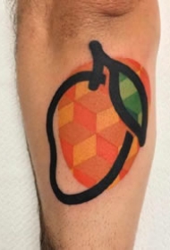 可爱涂鸦插画风格的的一组小纹身图片