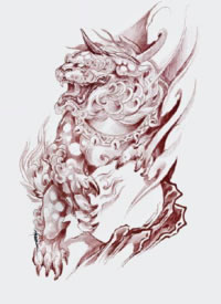 34款传统素材的纹身效果图参考欣赏