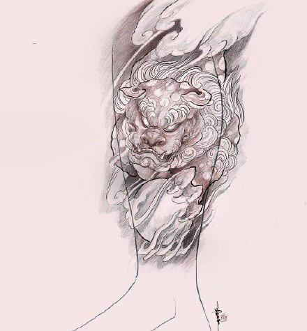 34款传统素材的纹身效果图参考欣赏