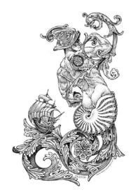 很有创意的9款星座纹身手稿素材图片