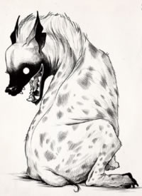 26款创意的暗黑动物纹身手稿套图赏析