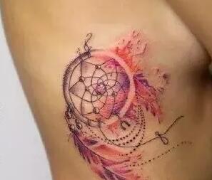 女生捕梦网纹身 适合小女生的9款捕梦网纹身图案