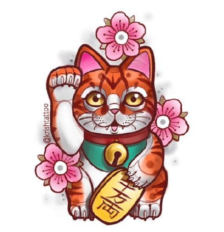 36款newschool的彩色纹身手稿图片赏析