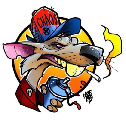 36款newschool的彩色纹身手稿图片赏析