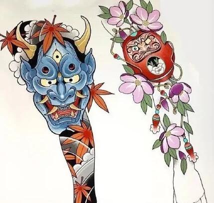 15款花臂的包臂手稿效果图片赏析