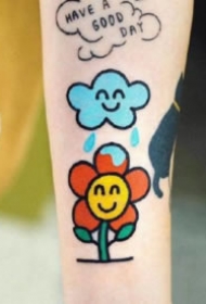 很可爱的一组小清新纹身图片赏析