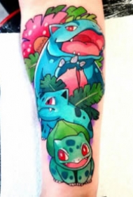 很可爱的一组宠物小精灵纹身图片9张