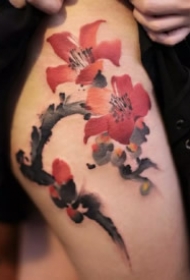 18款水墨风格的纹身刺青图片赏析