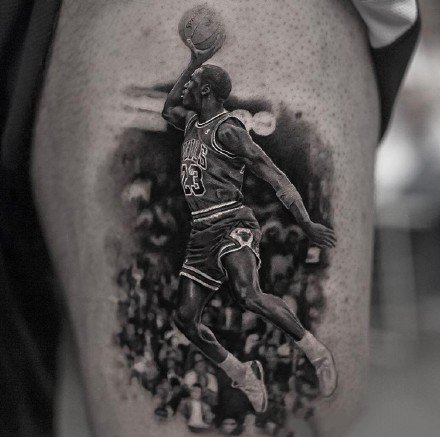 名人纹身：9张影视名人的写实人像纹身图案