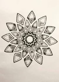 36款繁花主题的纹身手稿图片