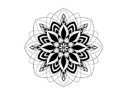 36款繁花主题的纹身手稿图片