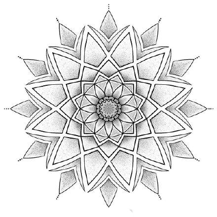 36款繁花主题的纹身手稿图片