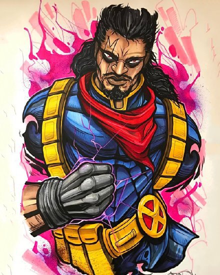 46款school风格的炫彩色纹身手稿图片