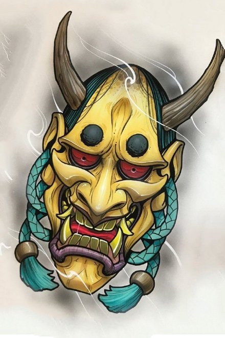 34款漂亮的传统般若纹身手稿图片