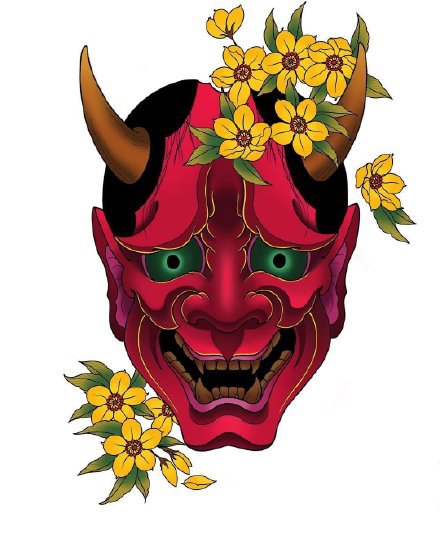 34款漂亮的传统般若纹身手稿图片