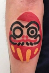 可爱的一组9张粗线条创意涂鸦纹身图片